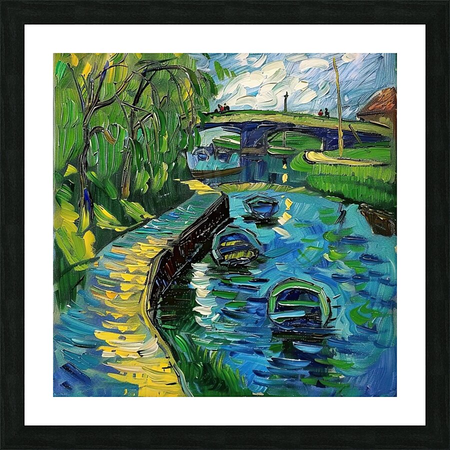 Azure River Boats N92HJ 55 Picture Frame print