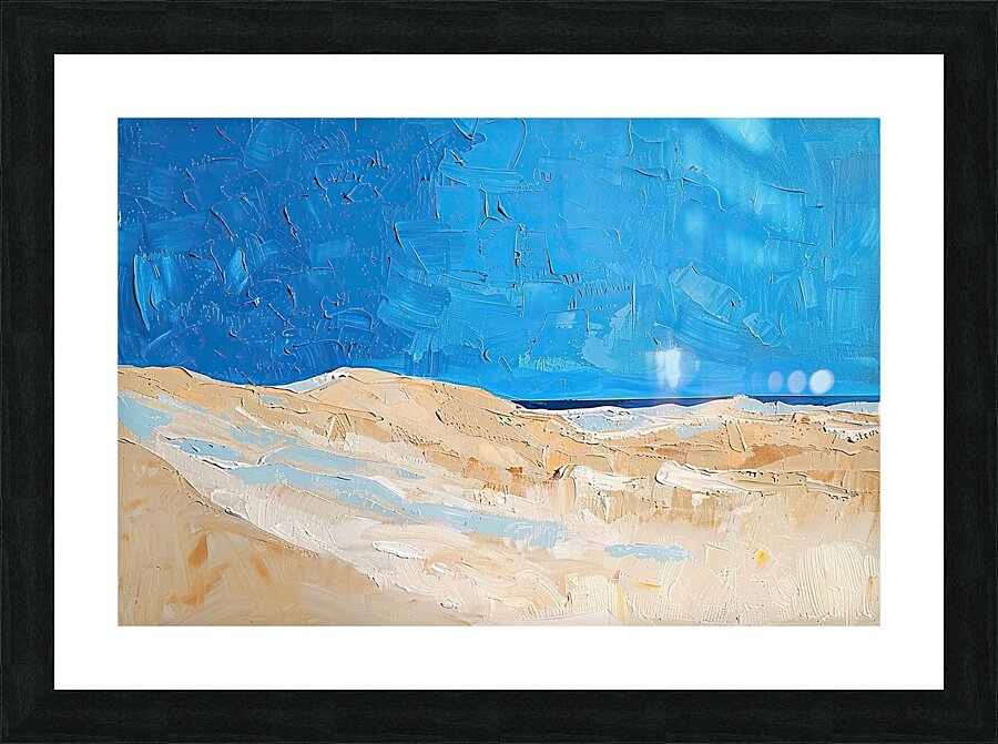 Azure Seascape Serenity H29P3N 51 Picture Frame print