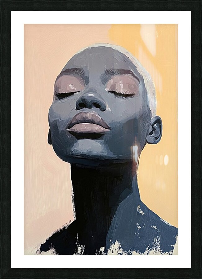 Azure Serenity N92H7J 55 Picture Frame print