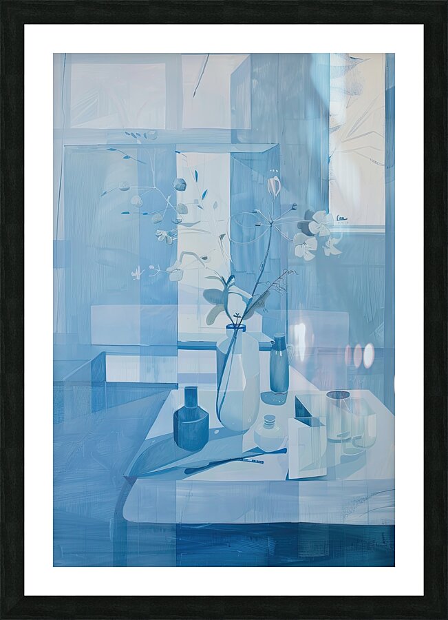 Azure Still Life K9P3N2 57 Picture Frame print