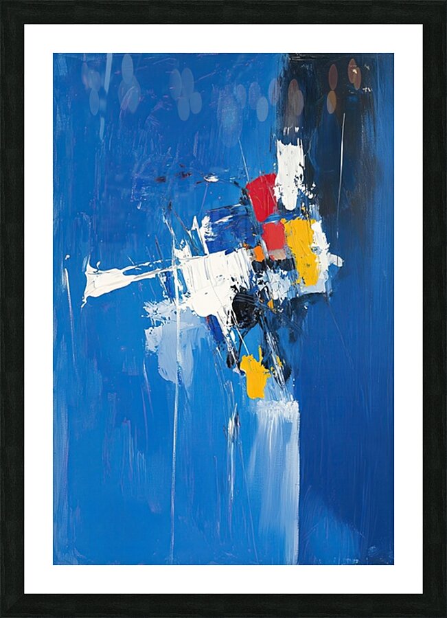 Azure Turbulence 48H9N2 48 Picture Frame print