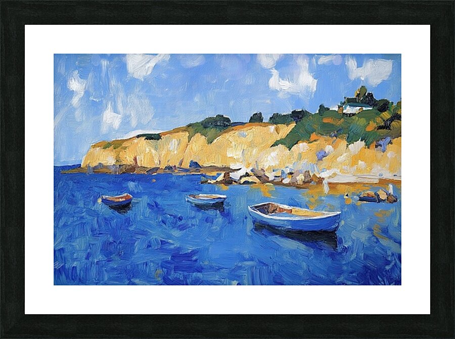 Azure Tranquility G29CP3 53 Picture Frame print