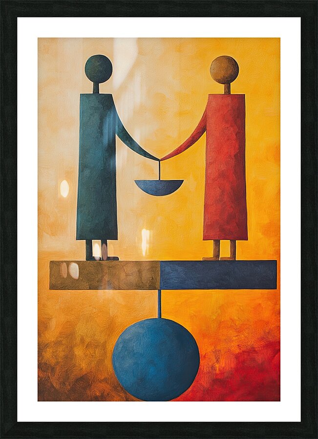 Balanced Harmony 92DH7P 60 Picture Frame print