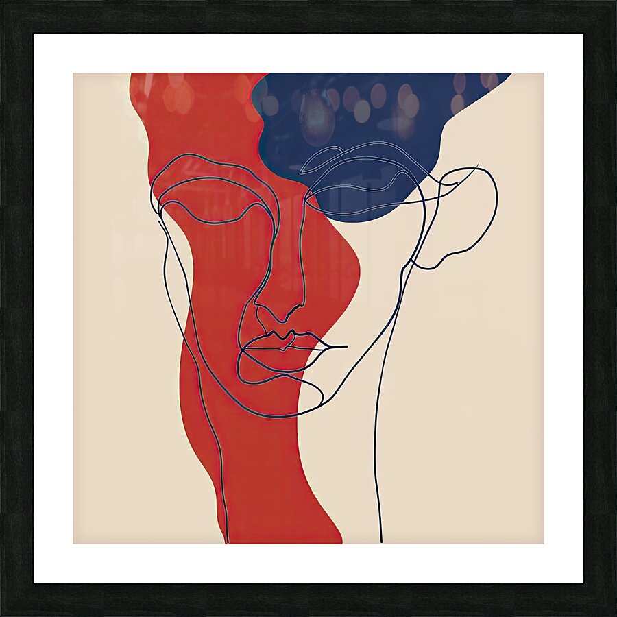 Beige Muse 79HBC2 51 Picture Frame print