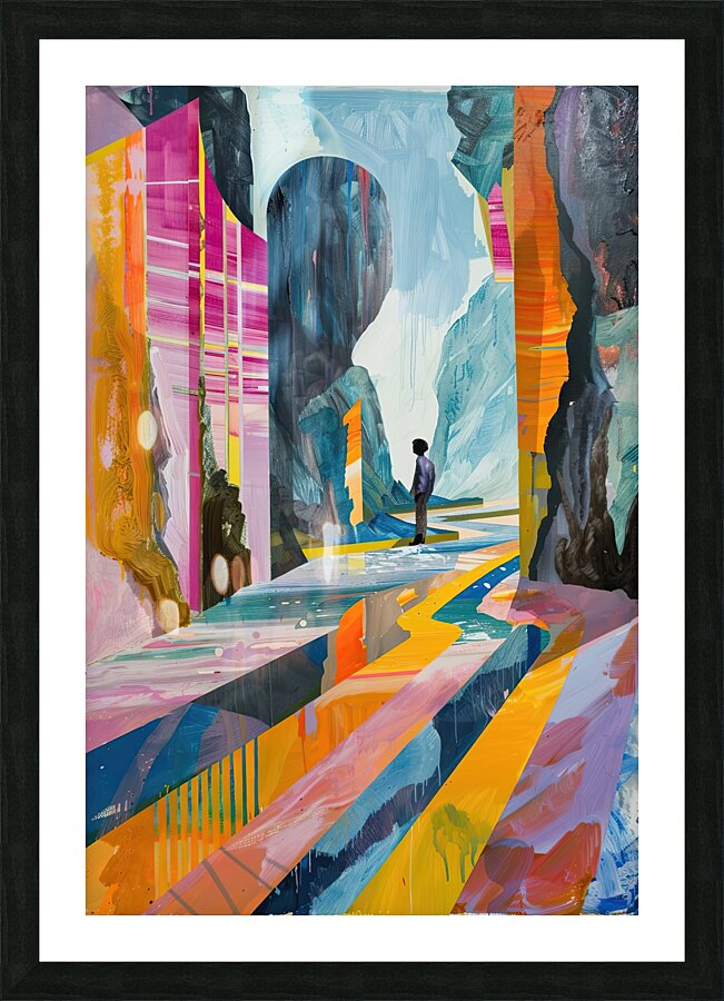 Between Worlds 4H9N2Z 63 Picture Frame print