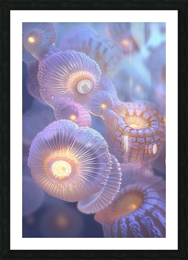 Bioluminescent Bloom 792HKJ 62   Copy Picture Frame print