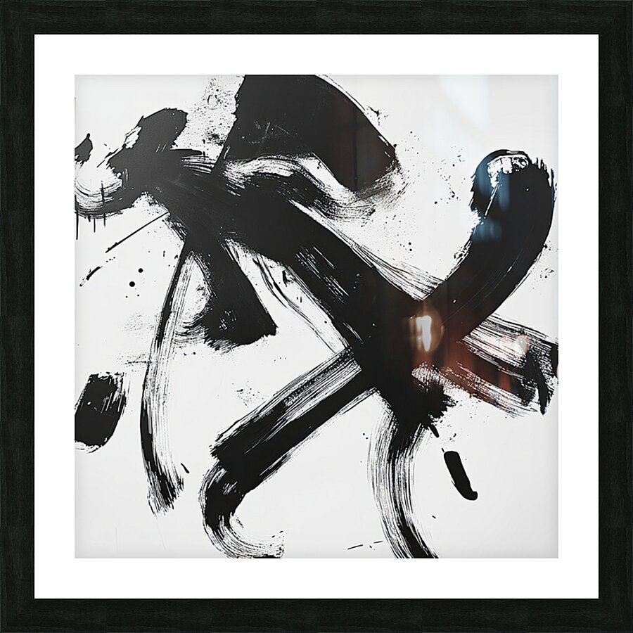 Black White Dance 92HJ8P 60 Picture Frame print