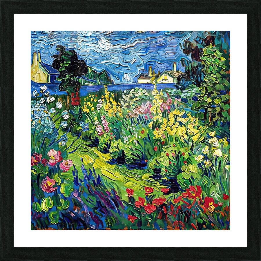 Blooming Garden Bliss 2H9N7Z 58 Picture Frame print