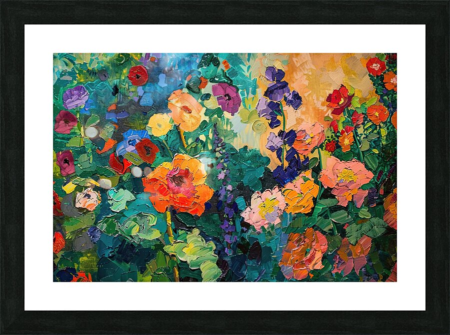 Blooming Garden Vibrance H9P4N2 55 Impression et Cadre photo