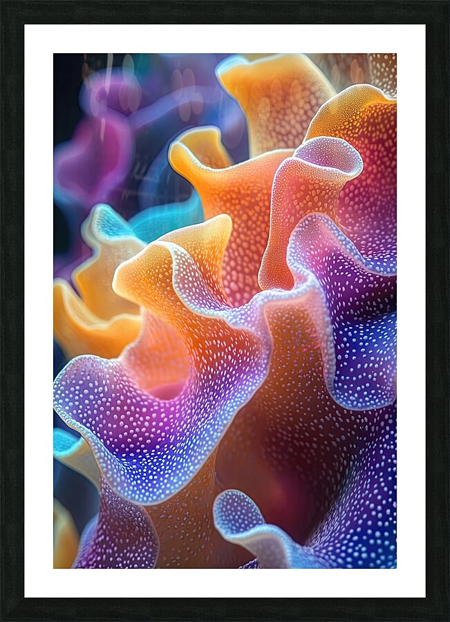 Chromatic Coral Rhapsody H29NJP 62 Picture Frame print