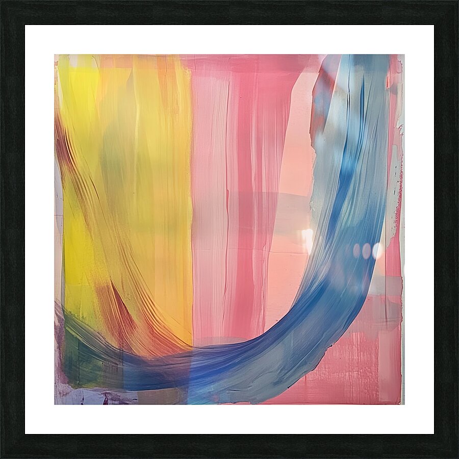 Chromatic Currents Y39Z7J 58 Picture Frame print