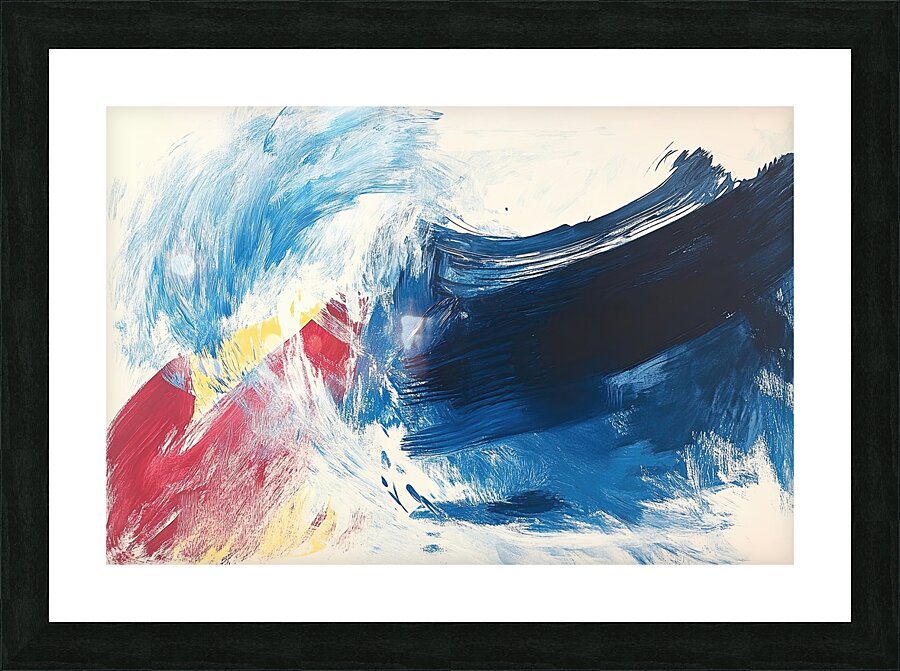 Chromatic Currents Y9H3N2 48 Picture Frame print