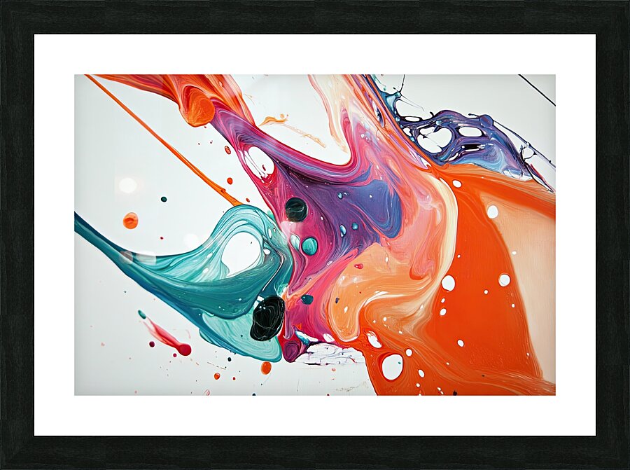 Chromatic Dance 48H9N2 60 Picture Frame print