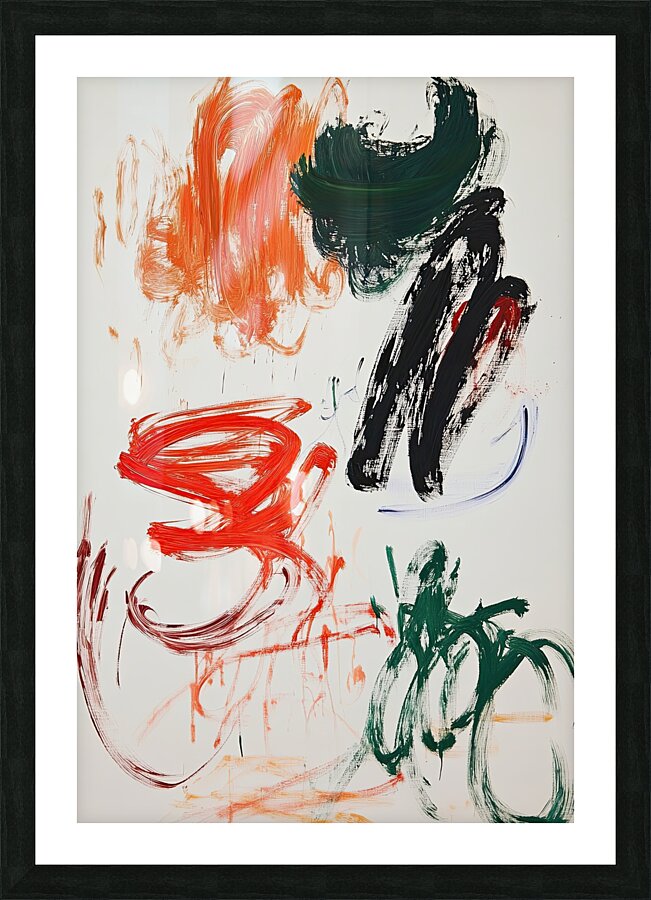 Chromatic Dance K29HJ8 47 Picture Frame print