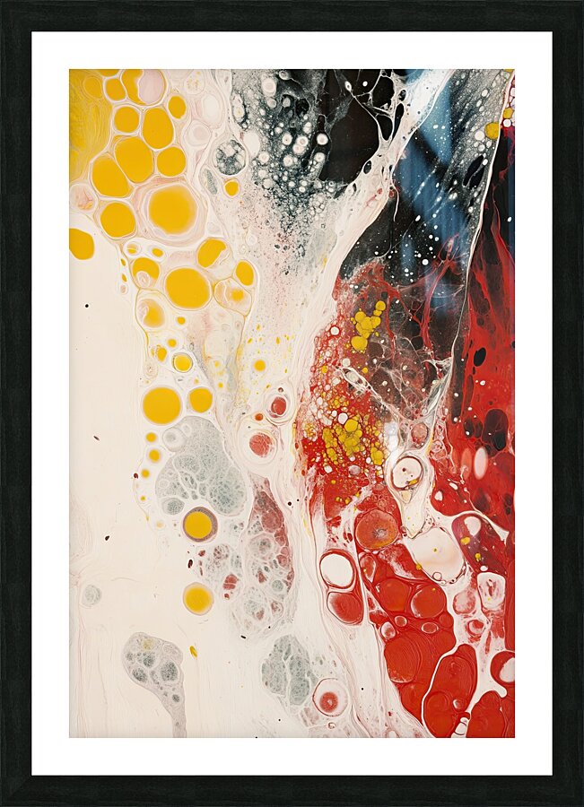 Chromatic Dance Y392N5 45 Picture Frame print