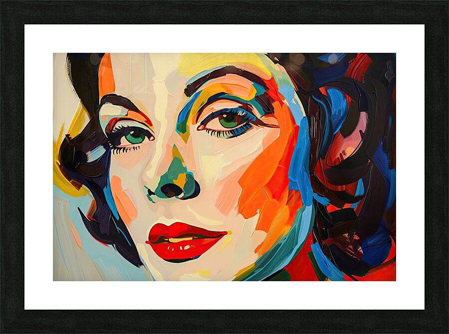 Chromatic Gaze 2P3H9N 59 Picture Frame print