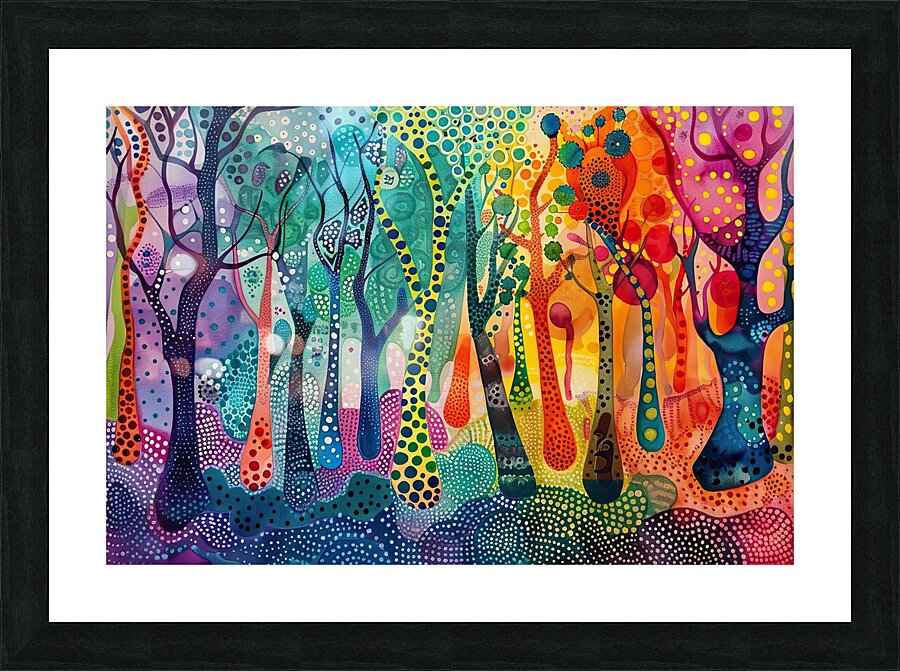 Chromatic Grove HZ92N3 62 Picture Frame print