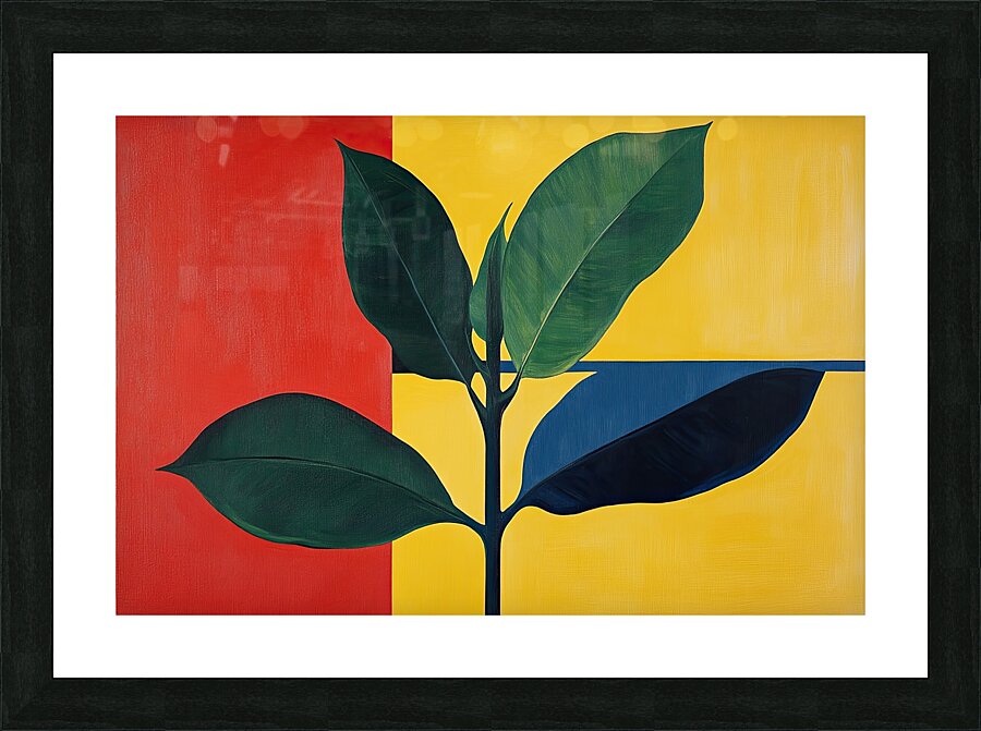 Chromatic Growth Y29H7N 58 Picture Frame print