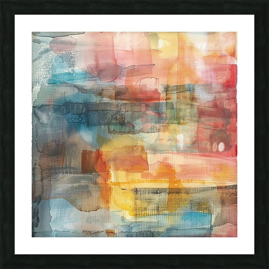 Chromatic Horizons H3N2P9 50 Picture Frame print