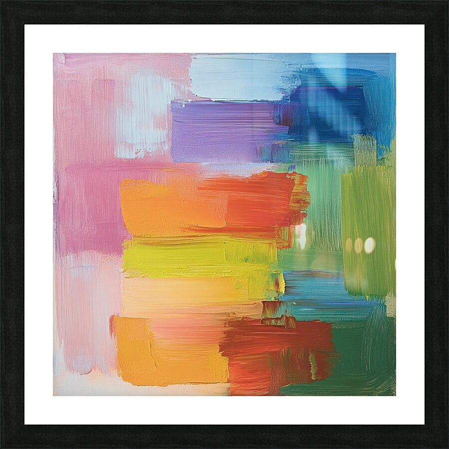 Chromatic Horizons H3N9P2 48 Picture Frame print