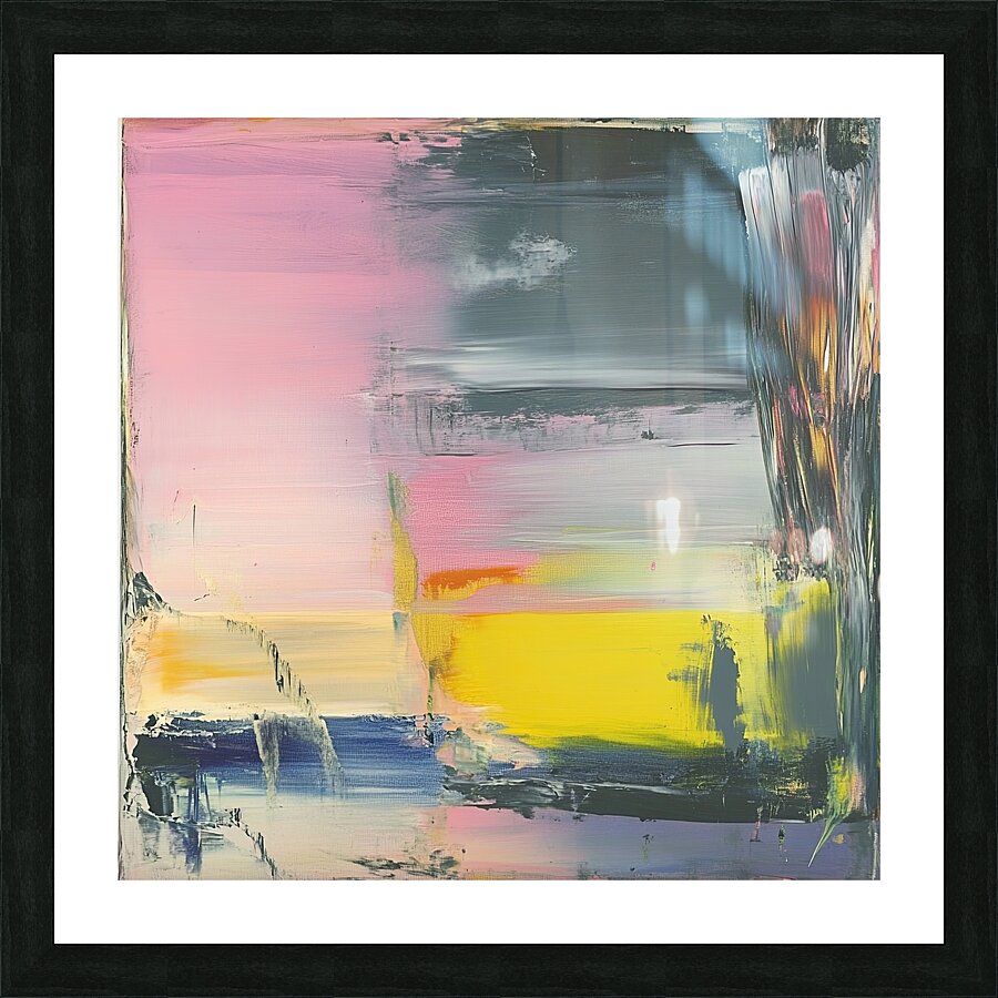 Chromatic Horizons H3N9B2 58 Picture Frame print