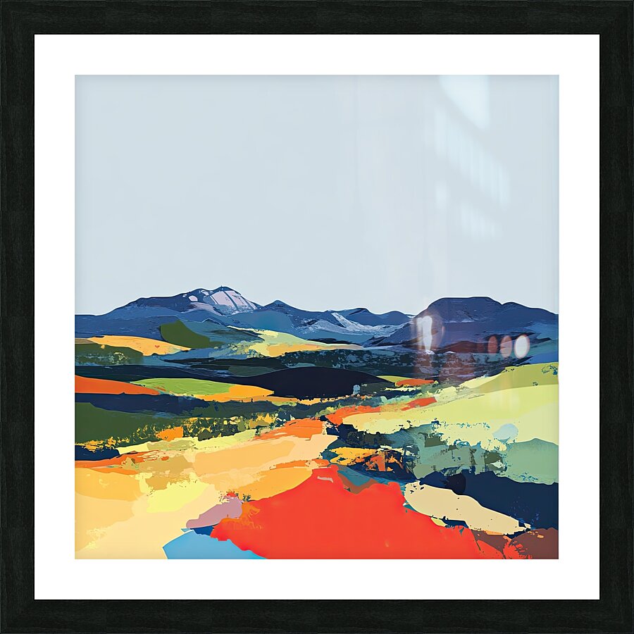 Chromatic Horizons H3P2N9 55 Picture Frame print