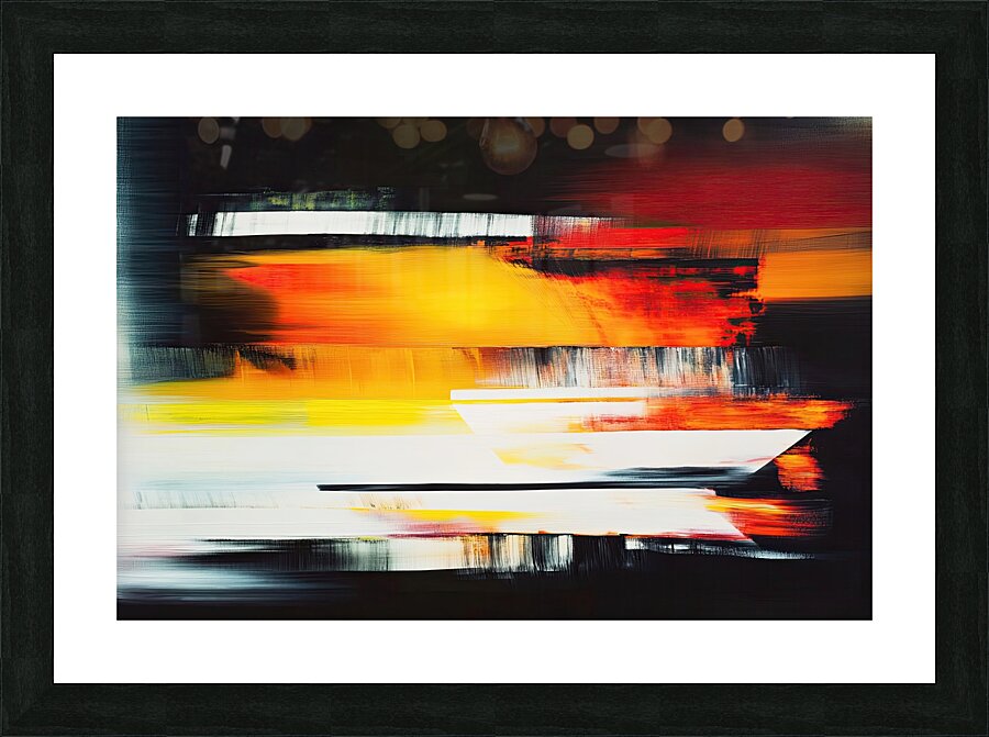 Chromatic Horizon J9N4H2 48 Picture Frame print