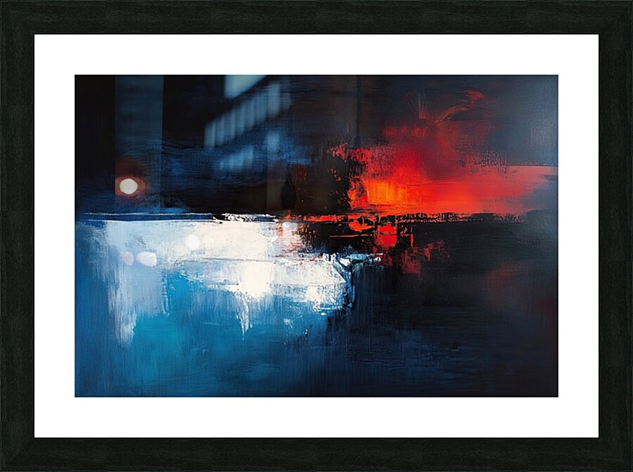 Chromatic Horizon HZ92PN 57 Picture Frame print