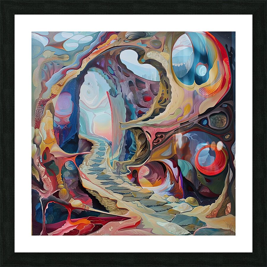 Caverns of Reverie H3N9P2 55 Picture Frame print