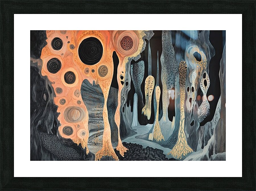 Cavern of Whispers 7P2N9H 55 Picture Frame print