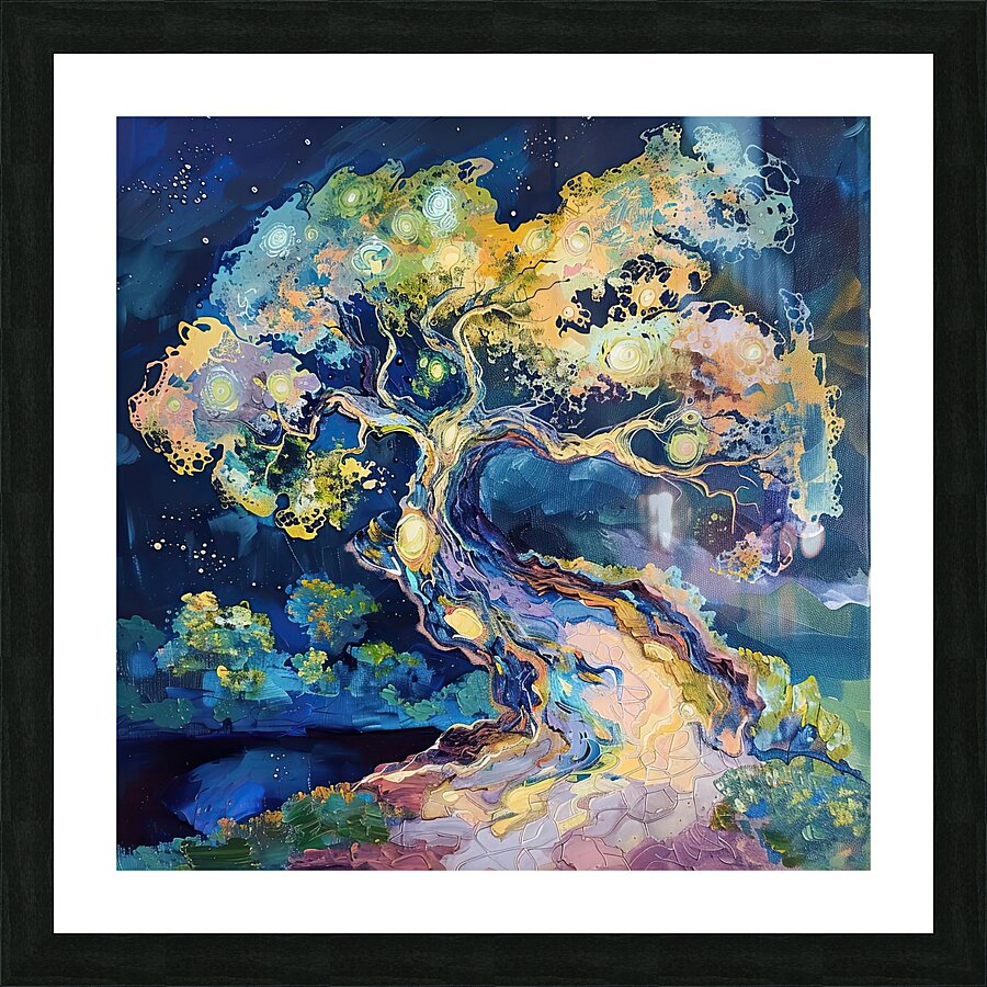 Celestial Arbor NZ92HJ 55 Picture Frame print