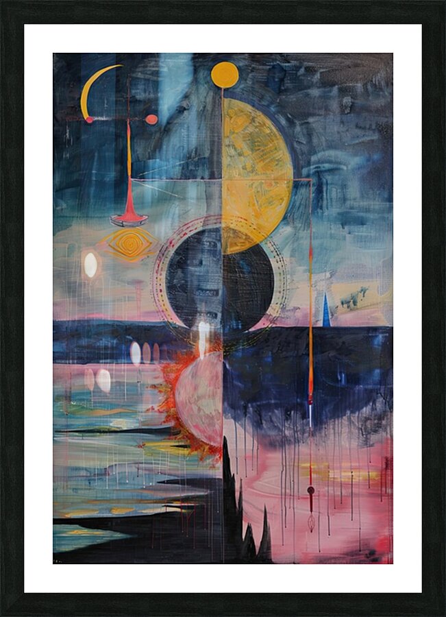 Celestial Balance 49ZHP2 50 Picture Frame print