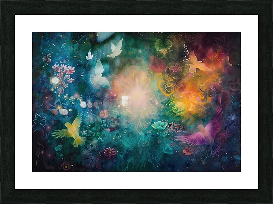 Celestial Bloom 7H29P4 45 Picture Frame print