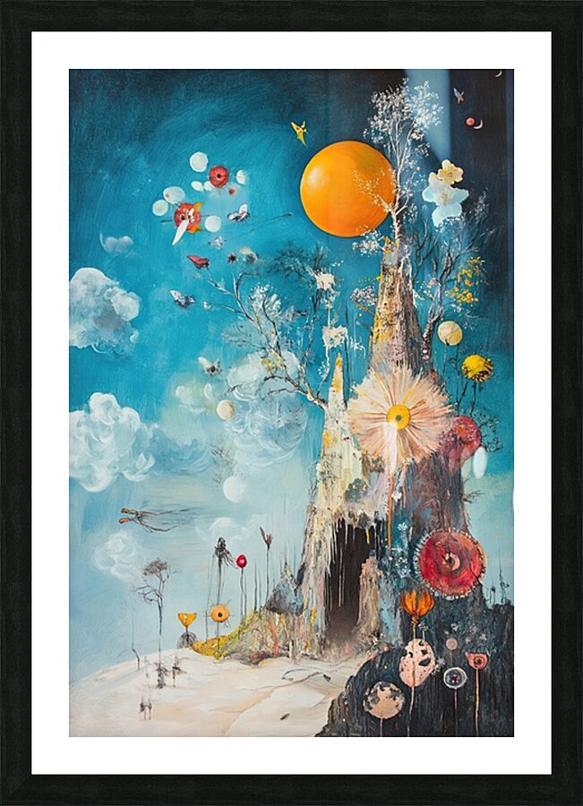 Celestial Bloom 79HBN2 62 Picture Frame print