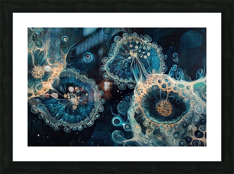 Celestial Bloom NZ92H3 57 Picture Frame print