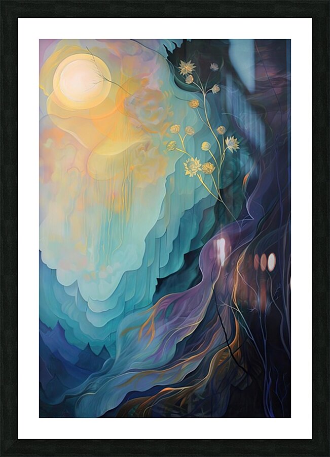 Celestial Bloom H92NJP 60 Picture Frame print