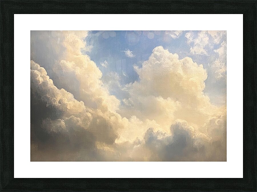 Celestial Canvas Clouds 239HJ 50 Picture Frame print