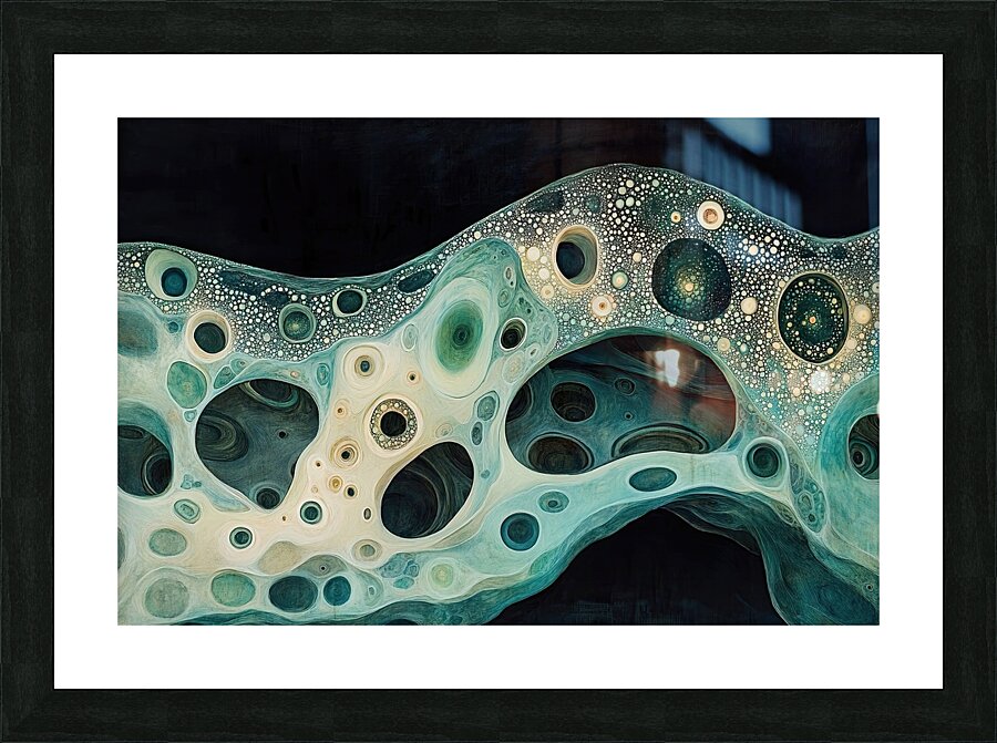 Celestial Caverns H3N9P2 57 Picture Frame print