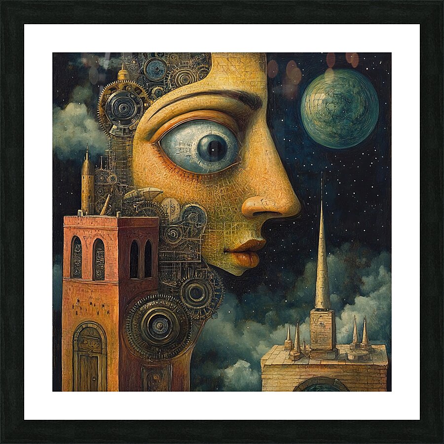 Celestial Cognition 48H9N2 62 Picture Frame print