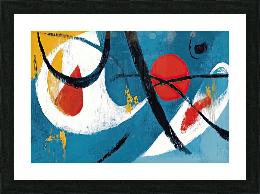 Celestial Dance 2P9H7N 58 Picture Frame print