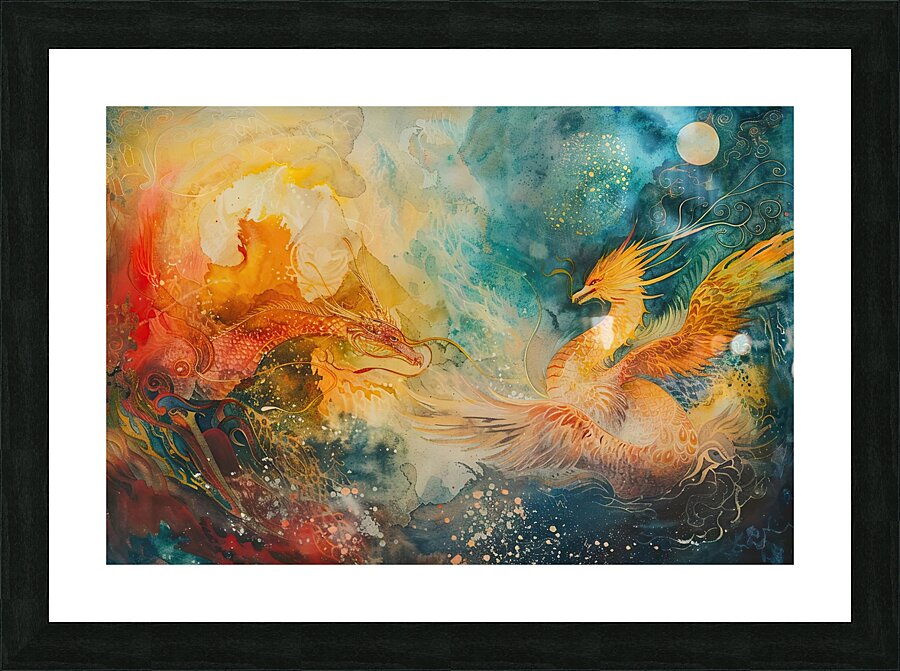 Celestial Dance 7H29P4 52 Picture Frame print