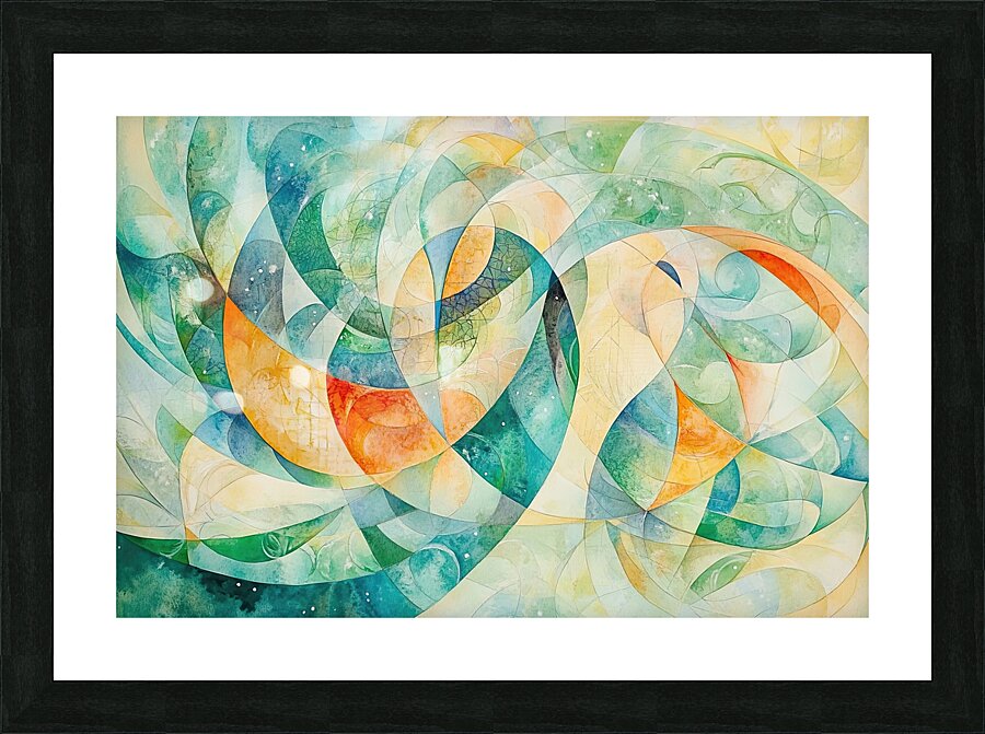 Celestial Dance 8927HB 45 Picture Frame print