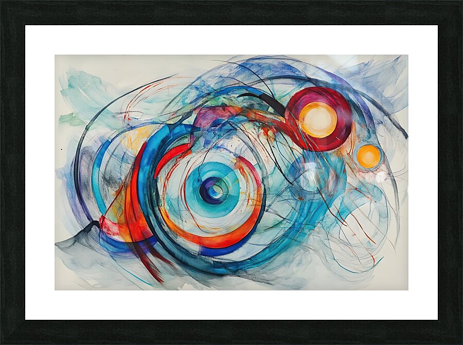 Celestial Dance H729P4 45 Picture Frame print