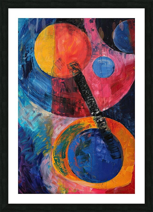 Celestial Dance Y59H2N 48 Picture Frame print