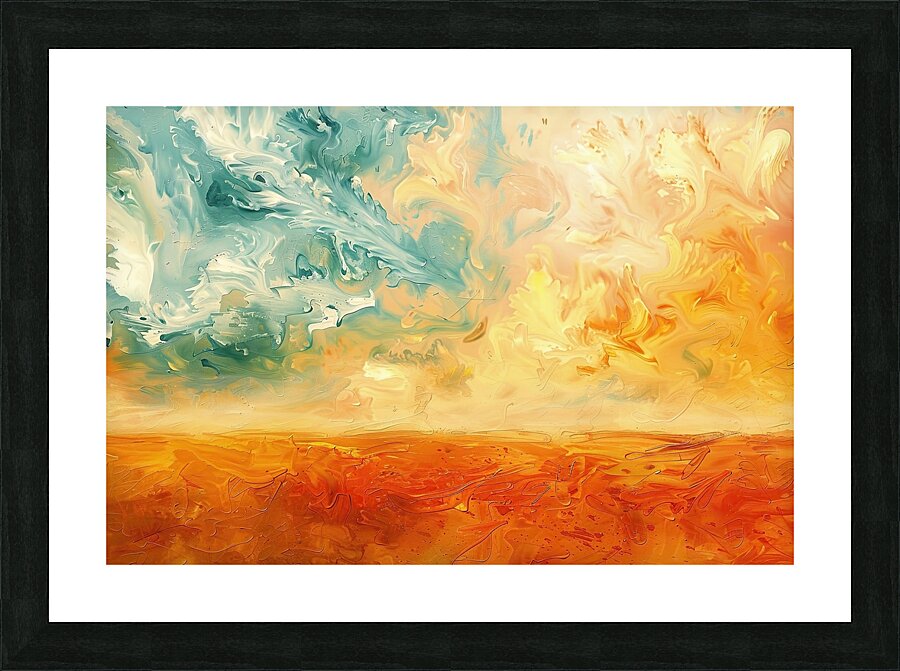 Celestial Desert Glow H92N5Z 50 Picture Frame print