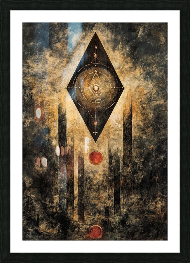 Celestial Diamond Passage H92N3Z 55 Picture Frame print