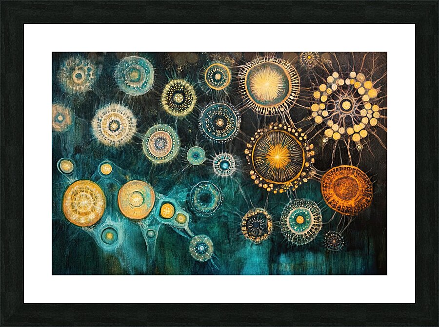 Celestial Echoes KH295N 60 Picture Frame print