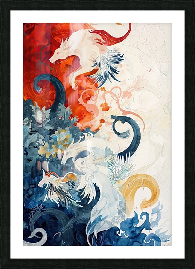 Celestial Equilibria H279P4 47 Picture Frame print