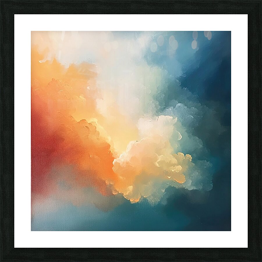 Celestial Embrace ZX49K2 45 Picture Frame print