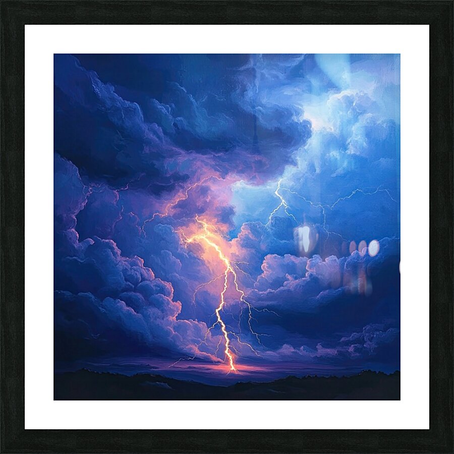 Celestial Fury Unleashed JH92N3 65 Picture Frame print